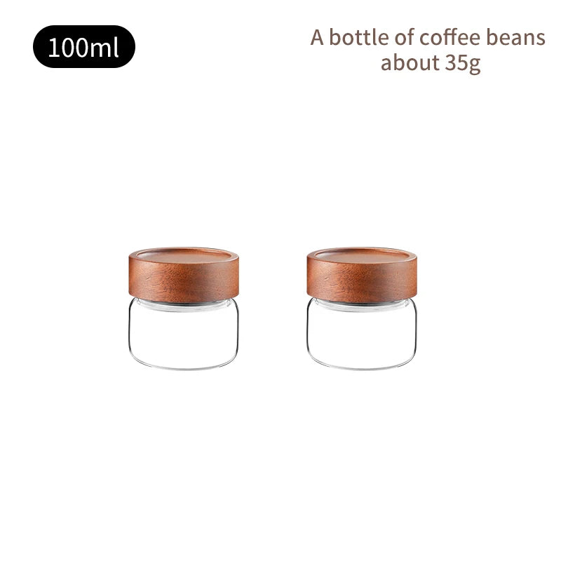 ☕️🔒 Boîte Hermétique à Café – Contenant de Stockage pour Grains & Café Moulu | Plusieurs Tailles Disponibles