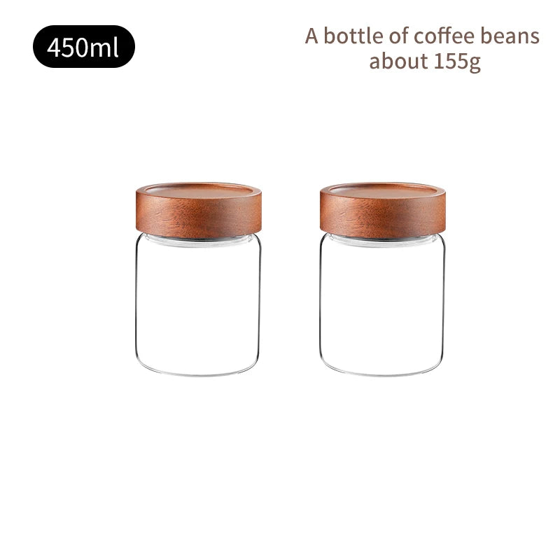 ☕️🔒 Boîte Hermétique à Café – Contenant de Stockage pour Grains & Café Moulu | Plusieurs Tailles Disponibles