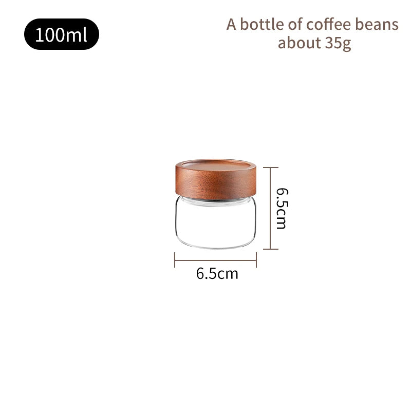 ☕️🔒 Boîte Hermétique à Café – Contenant de Stockage pour Grains & Café Moulu | Plusieurs Tailles Disponibles