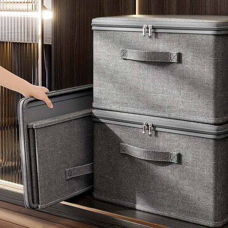 Boîte de Rangement Pliable en Tissu – Grande Capacité et Multifonction - Orgnestly