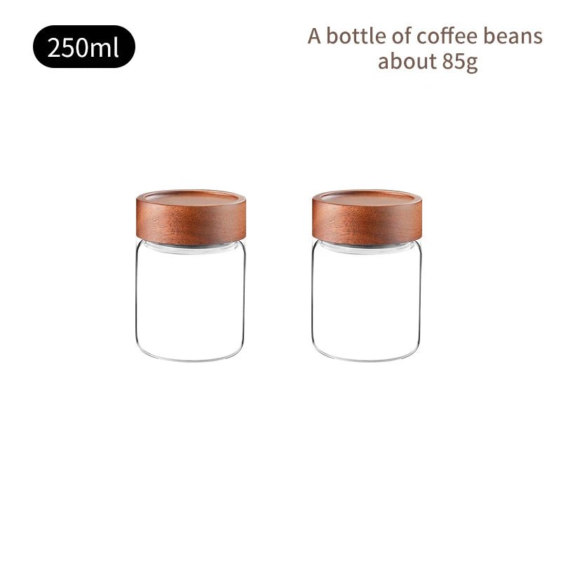 ☕️🔒 Boîte Hermétique à Café – Contenant de Stockage pour Grains & Café Moulu | Plusieurs Tailles Disponibles - Orgnestly
