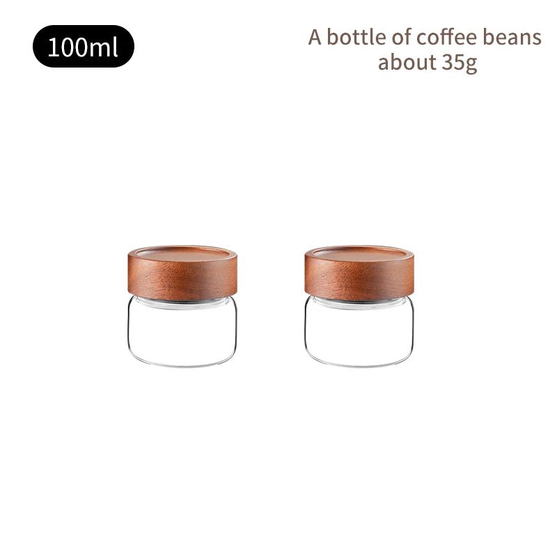☕️🔒 Boîte Hermétique à Café – Contenant de Stockage pour Grains & Café Moulu | Plusieurs Tailles Disponibles - Orgnestly