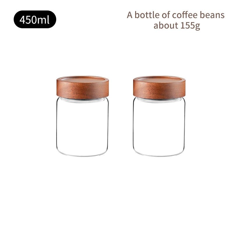 ☕️🔒 Boîte Hermétique à Café – Contenant de Stockage pour Grains & Café Moulu | Plusieurs Tailles Disponibles - Orgnestly