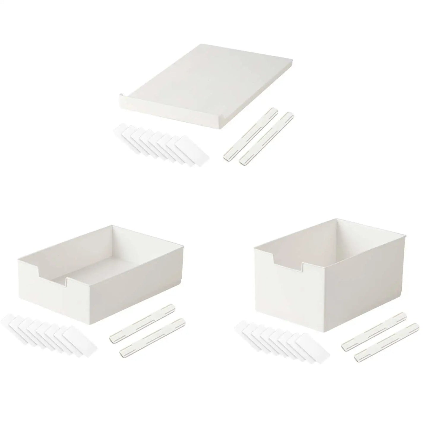 Organisateur de Placard Coulissant – Étagères de Rangement Robustes et Grande Capacité pour Tiroirs de Salon et Placards - Orgnestly