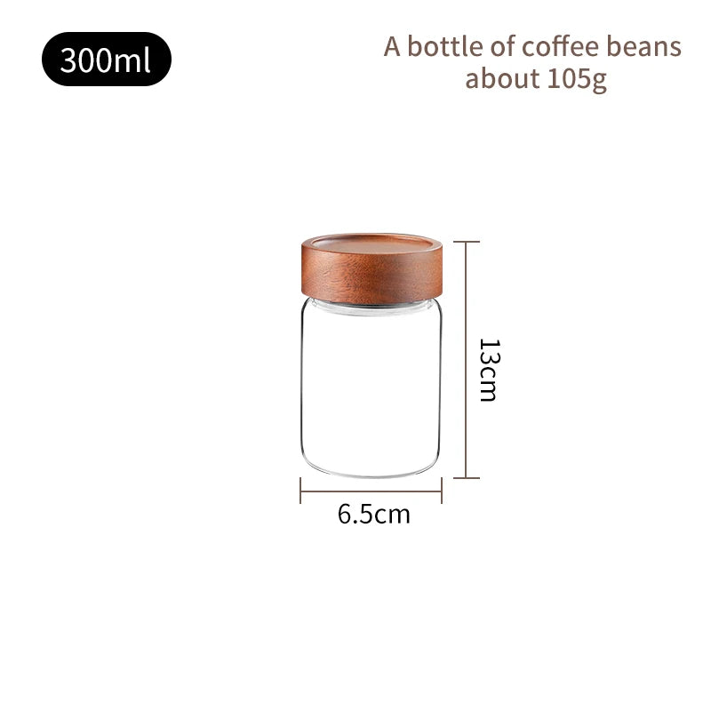 ☕️🔒 Boîte Hermétique à Café – Contenant de Stockage pour Grains & Café Moulu | Plusieurs Tailles Disponibles