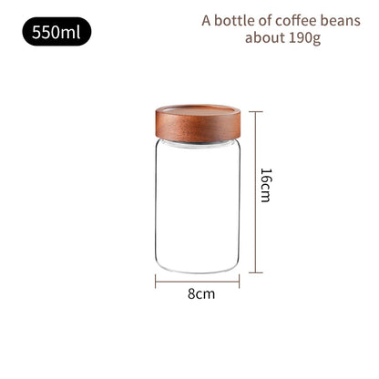 ☕️🔒 Boîte Hermétique à Café – Contenant de Stockage pour Grains & Café Moulu | Plusieurs Tailles Disponibles