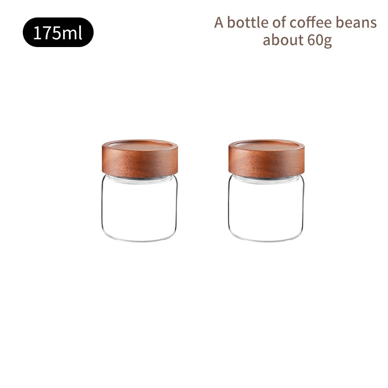 ☕️🔒 Boîte Hermétique à Café – Contenant de Stockage pour Grains & Café Moulu | Plusieurs Tailles Disponibles