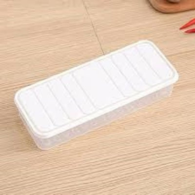 Boîte de rangement - FoodSaverBox™ - Rectangle blanc - Orgnestly