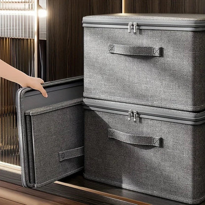 Boîte de Rangement Pliable en Tissu – Grande Capacité et Multifonction - Orgnestly