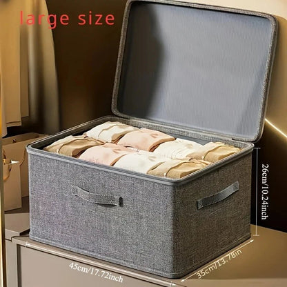 Boîte de Rangement Pliable en Tissu – Grande Capacité et Multifonction - Orgnestly