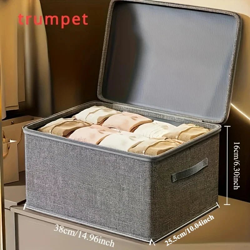 Boîte de Rangement Pliable en Tissu – Grande Capacité et Multifonction - Orgnestly
