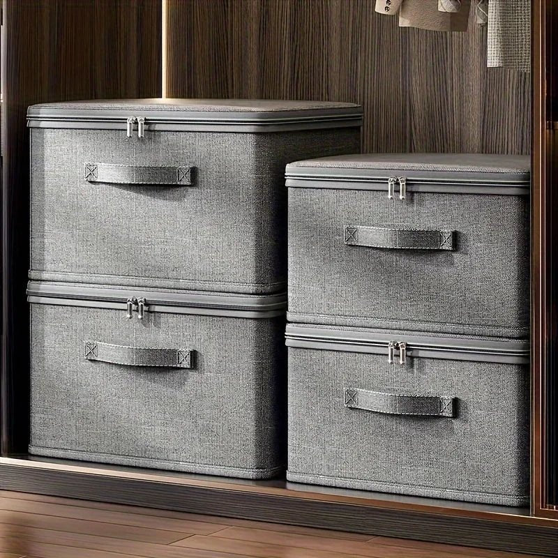 Boîte de Rangement Pliable en Tissu – Grande Capacité et Multifonction - Orgnestly