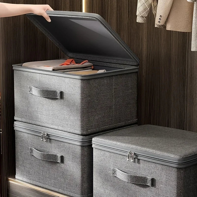 Boîte de Rangement Pliable en Tissu – Grande Capacité et Multifonction - Orgnestly