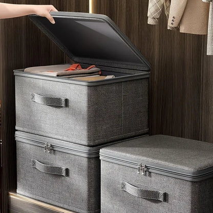 Boîte de Rangement Pliable en Tissu – Grande Capacité et Multifonction - Orgnestly