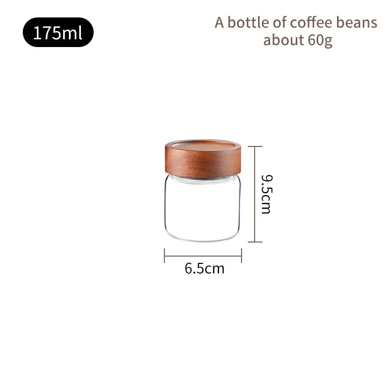 ☕️🔒 Boîte Hermétique à Café – Contenant de Stockage pour Grains & Café Moulu | Plusieurs Tailles Disponibles - Orgnestly