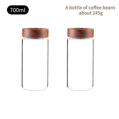 ☕️🔒 Boîte Hermétique à Café – Contenant de Stockage pour Grains & Café Moulu | Plusieurs Tailles Disponibles - Orgnestly