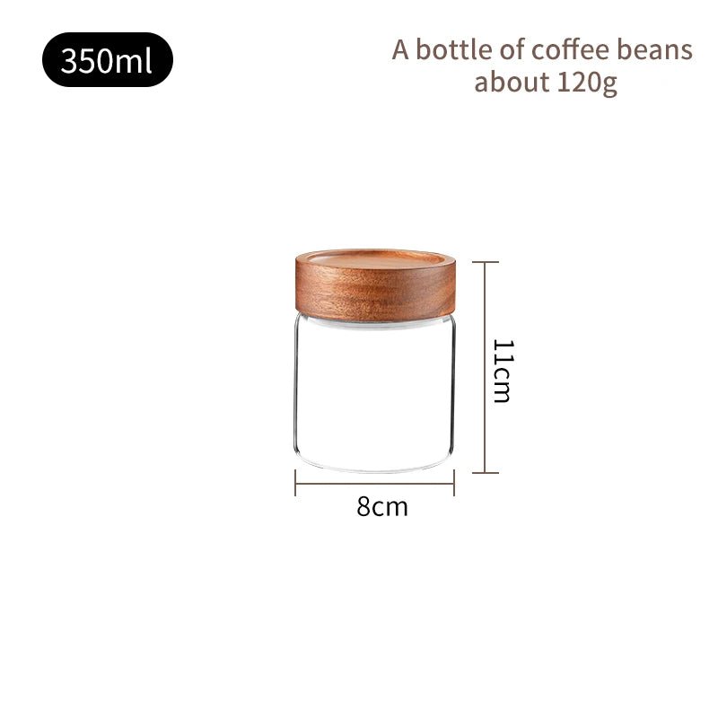 ☕️🔒 Boîte Hermétique à Café – Contenant de Stockage pour Grains & Café Moulu | Plusieurs Tailles Disponibles - Orgnestly