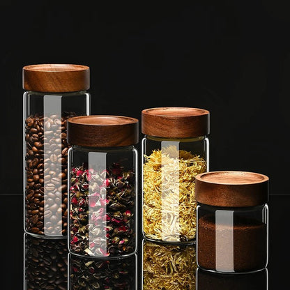 ☕️🔒 Boîte Hermétique à Café – Contenant de Stockage pour Grains & Café Moulu | Plusieurs Tailles Disponibles - Orgnestly
