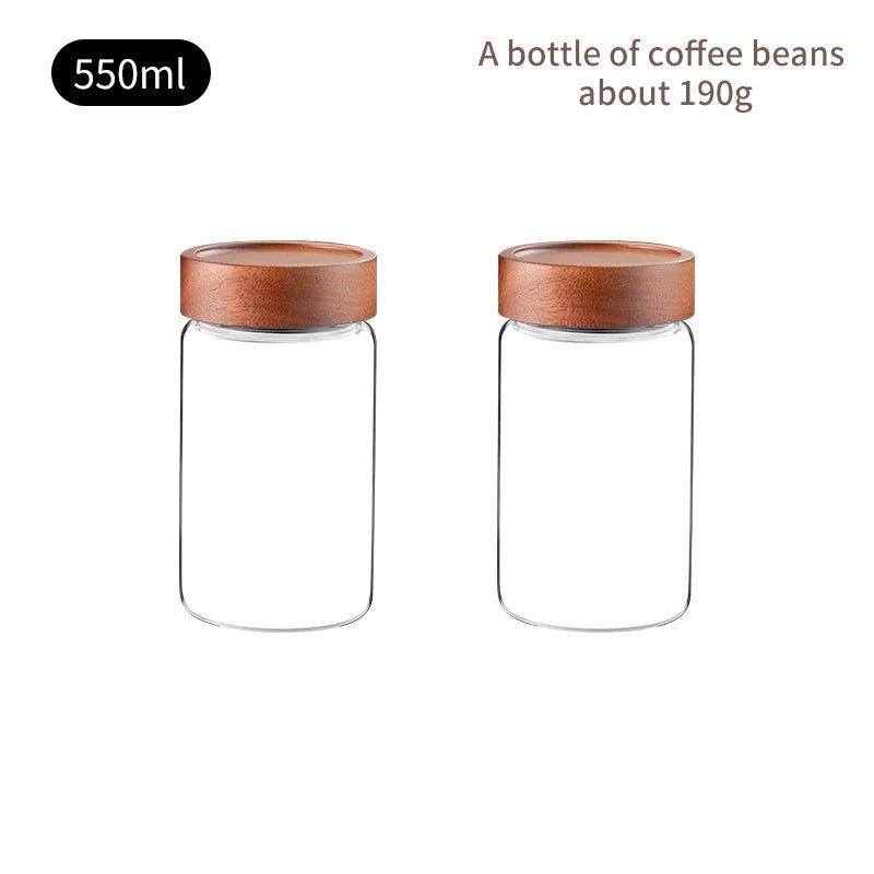 ☕️🔒 Boîte Hermétique à Café – Contenant de Stockage pour Grains & Café Moulu | Plusieurs Tailles Disponibles - Orgnestly