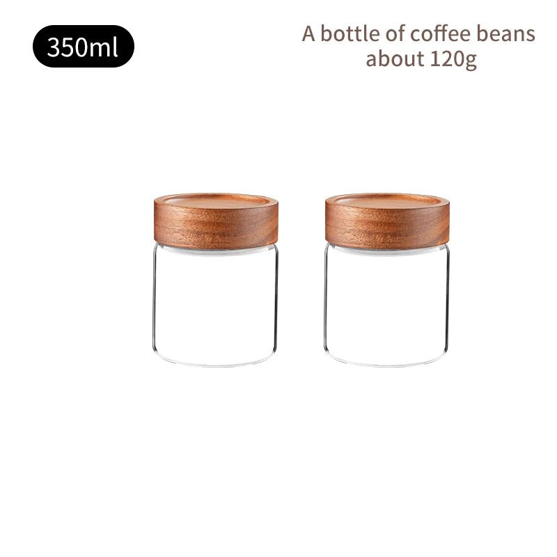 ☕️🔒 Boîte Hermétique à Café – Contenant de Stockage pour Grains & Café Moulu | Plusieurs Tailles Disponibles - Orgnestly