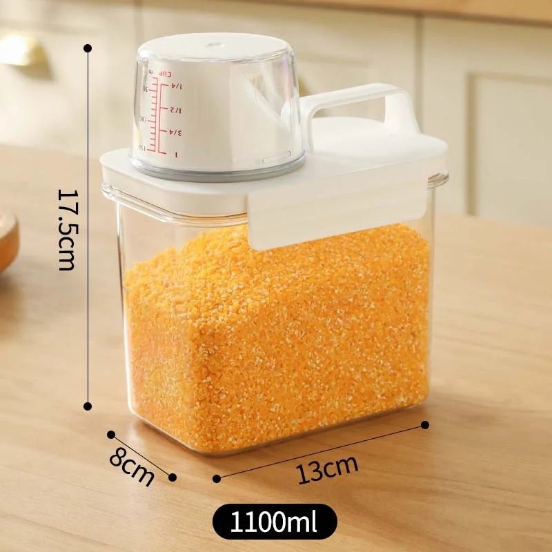 Lot de boîtes de conservation alimentaires hermétiques – Plastique alimentaire PP5, empilables, tailles multiples - Orgnestly