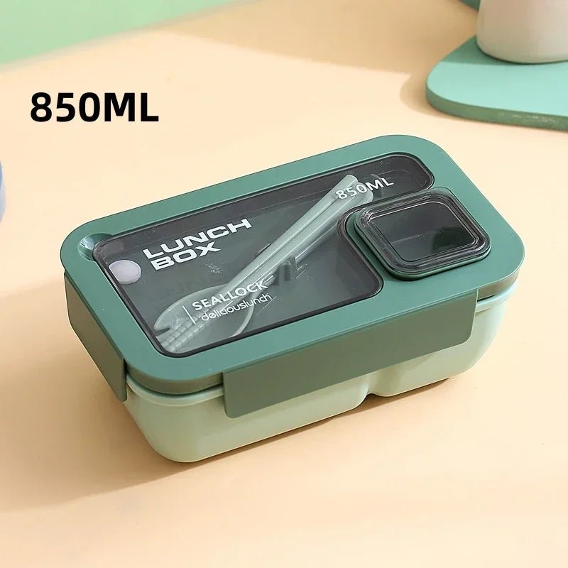 🍱 Lunch Box Portable avec Couverts Inclus – Sac Isotherme pour École & Bureau | Kit Complet Chauffant au Micro - ondes - Orgnestly