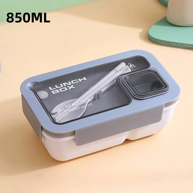 🍱 Lunch Box Portable avec Couverts Inclus – Sac Isotherme pour École & Bureau | Kit Complet Chauffant au Micro - ondes - Orgnestly