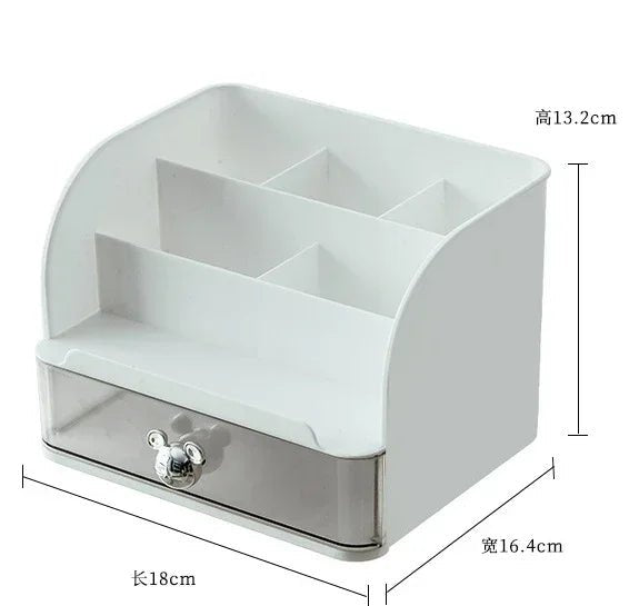 Organisateur de Bureau Multifonction – Porte - Stylo, Support Pinceaux de Maquillage et Rangement Télécommande - Orgnestly