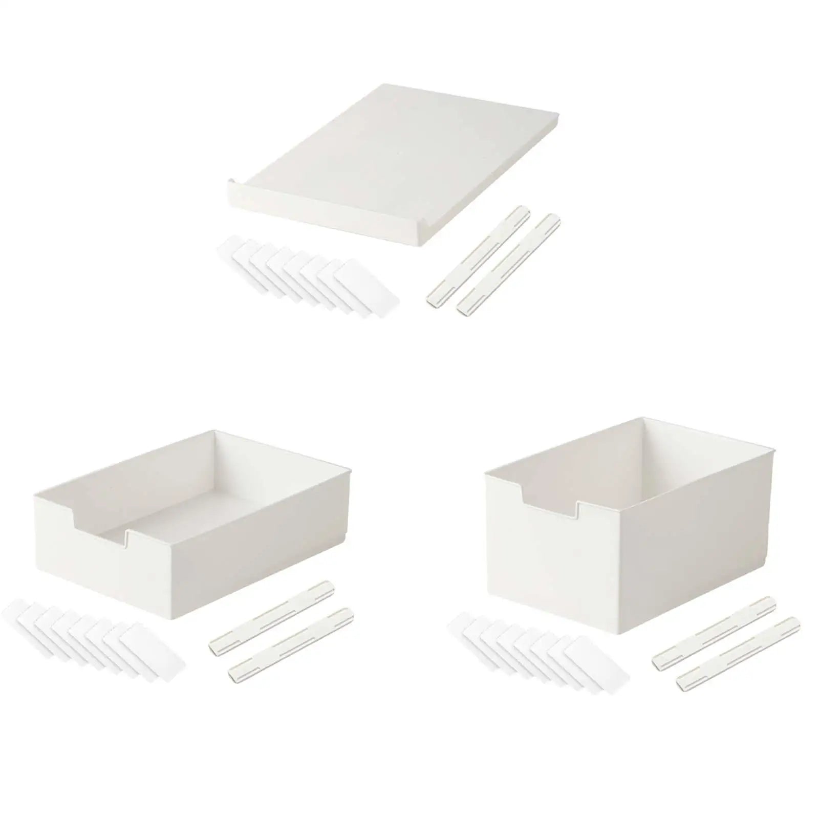 Organisateur de Placard Coulissant – Étagères de Rangement Robustes et Grande Capacité pour Tiroirs de Salon et Placards - Orgnestly