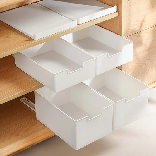 Organisateur de Placard Coulissant – Étagères de Rangement Robustes et Grande Capacité pour Tiroirs de Salon et Placards - Orgnestly