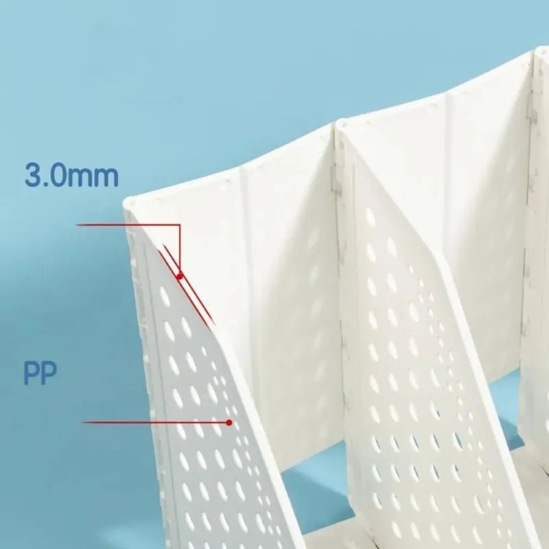 🗂️ Porte - Magazines Pliable – 3 Compartiments Verticaux pour Dossiers & Classeurs – Rangement Bureau Maison École - Orgnestly