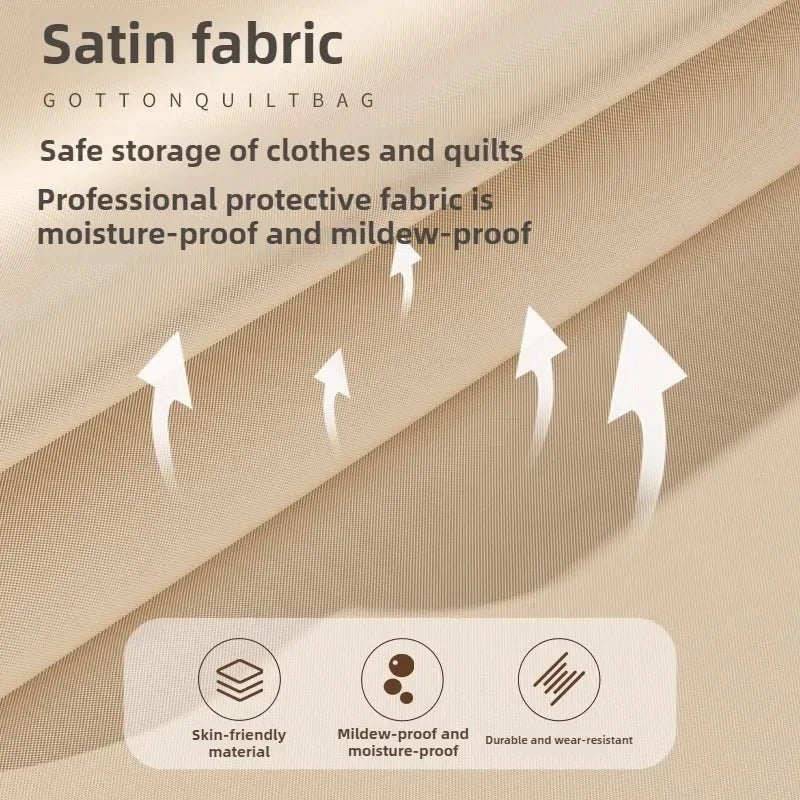 🧳🛏️ Sacs de Compression Sous Vide Premium – Ultra - Résistants &amp; Réutilisables | Rangement Gain de Place pour Couettes et Édredons - Orgnestly