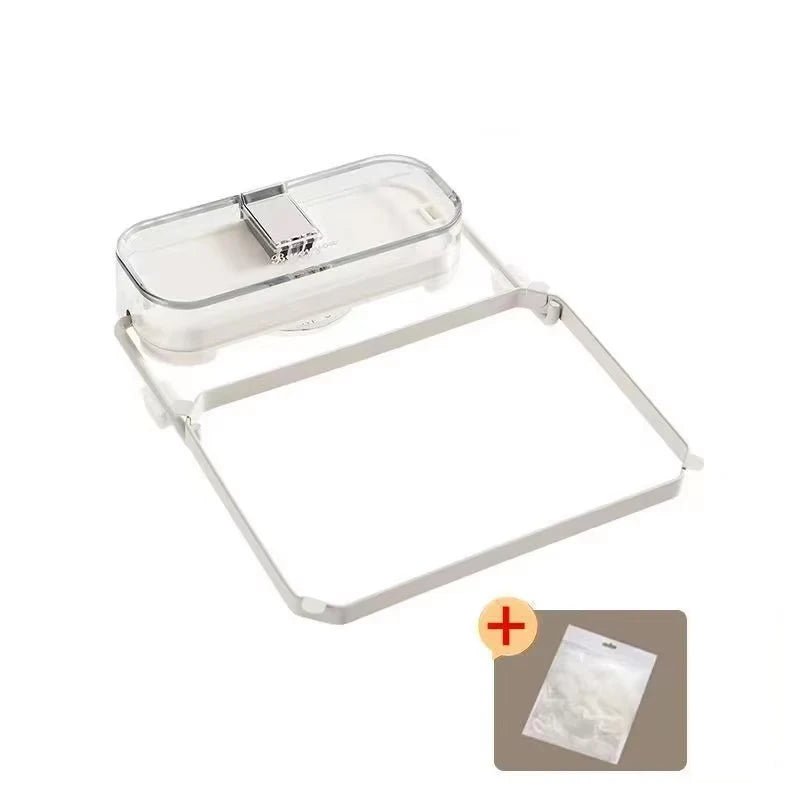 Support de Filtration Pliable pour Évier – 1 Porte - Filtre + 50 Filtres Jetables | Égouttoir à Déchets Cuisine, Filet à Ordures, Accessoire d’Évier Pratique - Orgnestly