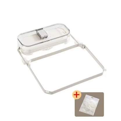 Support de Filtration Pliable pour Évier – 1 Porte - Filtre + 50 Filtres Jetables | Égouttoir à Déchets Cuisine, Filet à Ordures, Accessoire d’Évier Pratique - Orgnestly