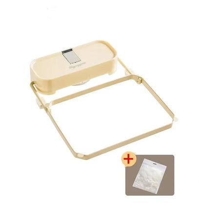 Support de Filtration Pliable pour Évier – 1 Porte - Filtre + 50 Filtres Jetables | Égouttoir à Déchets Cuisine, Filet à Ordures, Accessoire d’Évier Pratique - Orgnestly
