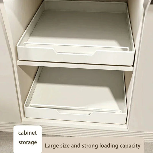 🍽️🧂 Tiroir de Rangement Coulissant pour Cuisine – Étagère de Rangement avec Glissières | Organiseur d’Épices & Accessoires - Orgnestly